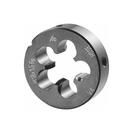 Holex M18X1.5 HSS-E Round Die, Closed/Pre-Slit Form 141075 18X1,5